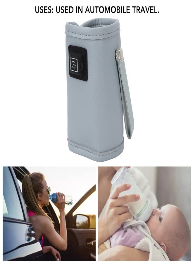 Gavigain Baby Bottle Warmer, Portable Bottle Warmer USB Charging Easy to Operate Milk Warmer Baby Bottle Keep Warmer for Car Tavel, Lightweight Portable Bottle Warmer for Outdoor Traveling, Driving - Image 4
